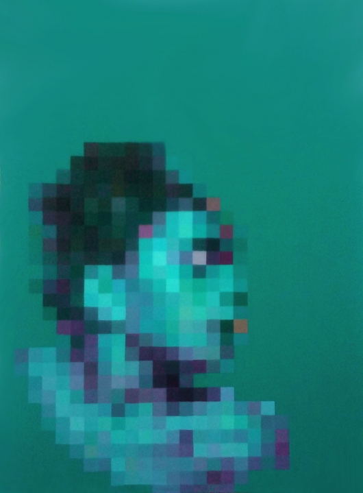Scandale, huile sur toile, 74x 54 cm, 2014